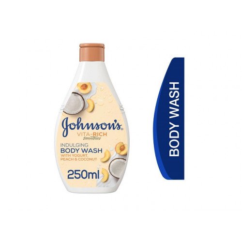 جونسون فيتا ريتش غسول الجسم باللبن وجوز الهند والخوخ 250 مل