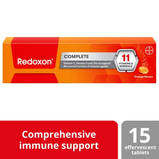 Redoxon Complete Vitamins & Minerals Effervescent - 15 Tablets
