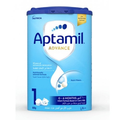 أبتاميل ادفانس حليب أطفال المرحلة 1 من 0-6 شهور - 800 جم