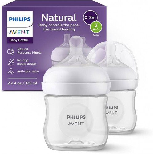 افينت رضاعة ناتشورال ريسبونس 2×125مل افينت رضاعة ناتشورال ريسبونس 2×125مل