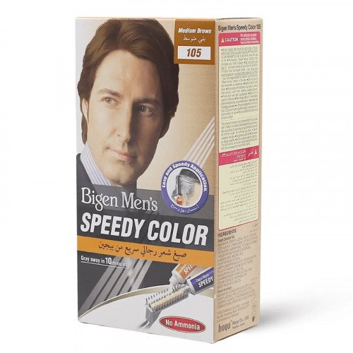 بيجن صبغة شعر للرجال باللون البني المتوسط 105 - 1 عبوة