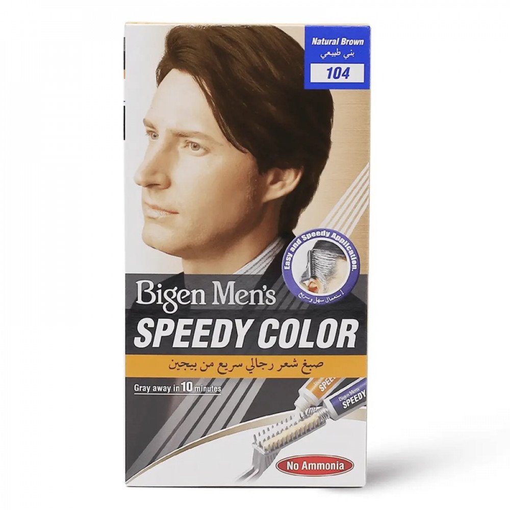 بيجن صبغة شعر للرجال باللون البني الطبيعي 104