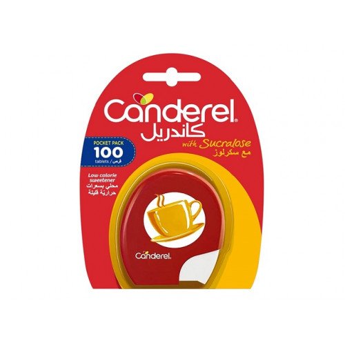 كانديريل اقراص مع سكرالوز ، 100 قطعة كانديريل اقراص مع سكرالوز ، 100 قطعة