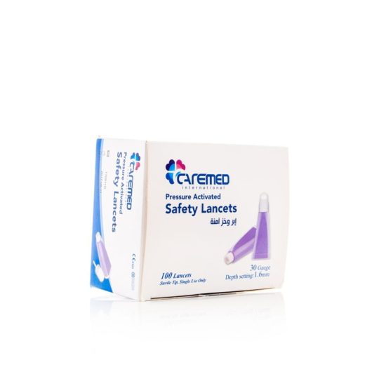 Caremed Safety Lancet 100 Pieces