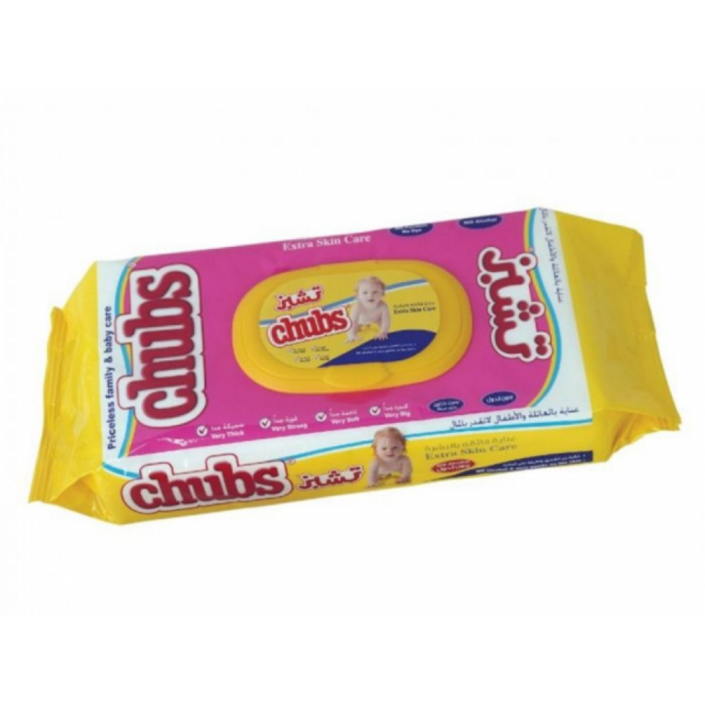 تشبز مناديل مبللة للاطفال عناية فائقة للبشرة 40 منديل ‎