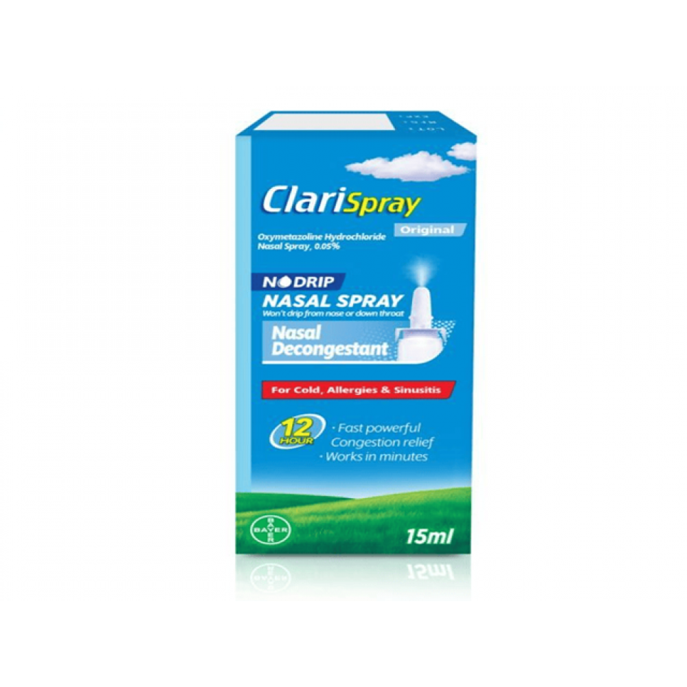 كلاري سبراي اوريجنال بخاخ مزيل لاحتقان الانف 15مل