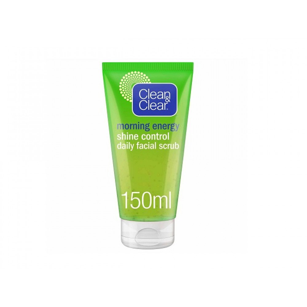كلين اند كلير مورنينج انيرجى مقشر يومي للوجه للتحكم باللمعان 150 مل
