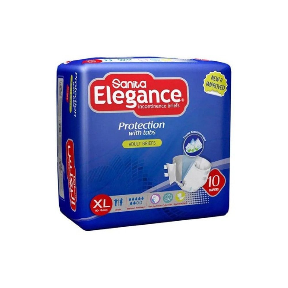  اليجانس حفائض لكبار السن مقاس كبير جدا - 10 حفاضات