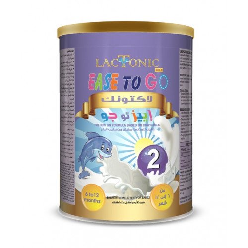 لاكتونك ايز تو جو للامساك حليب للرضع المرحلة الثانية 800 جم
