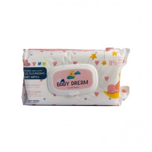 بيبي دريم مناديل تنظيف لطيفة للأطفال 120 منديل