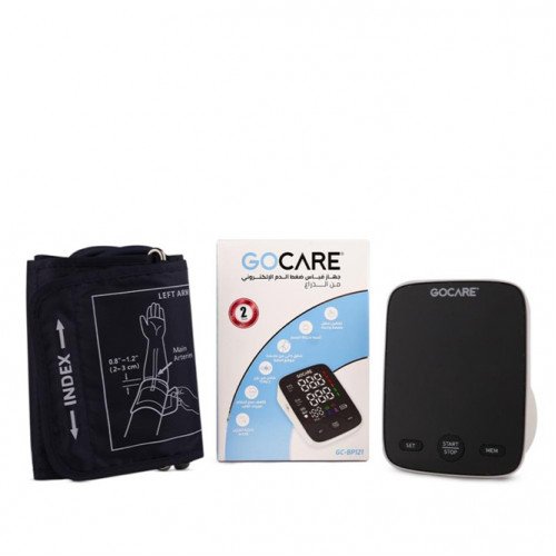 جهاز قياس ضغط الدم الإلكتروني من جو كير (ذراع علوي) - دقة منزلية بتقنية عصرية