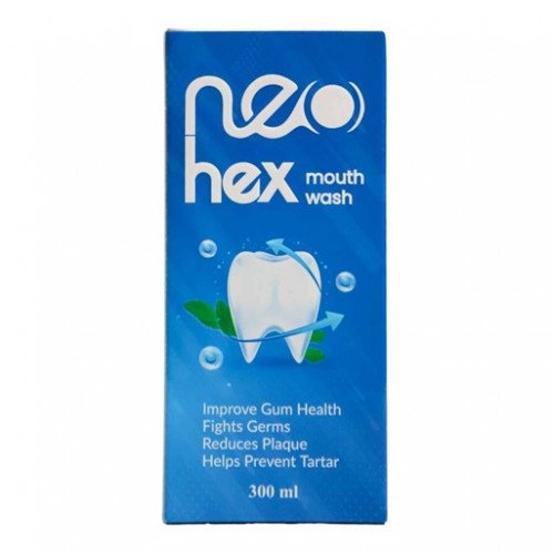 نيو هيكس غسول منعش للفم: انتعاش يدوم طويلاً وعناية فائقة بصحة الفم 300 مل