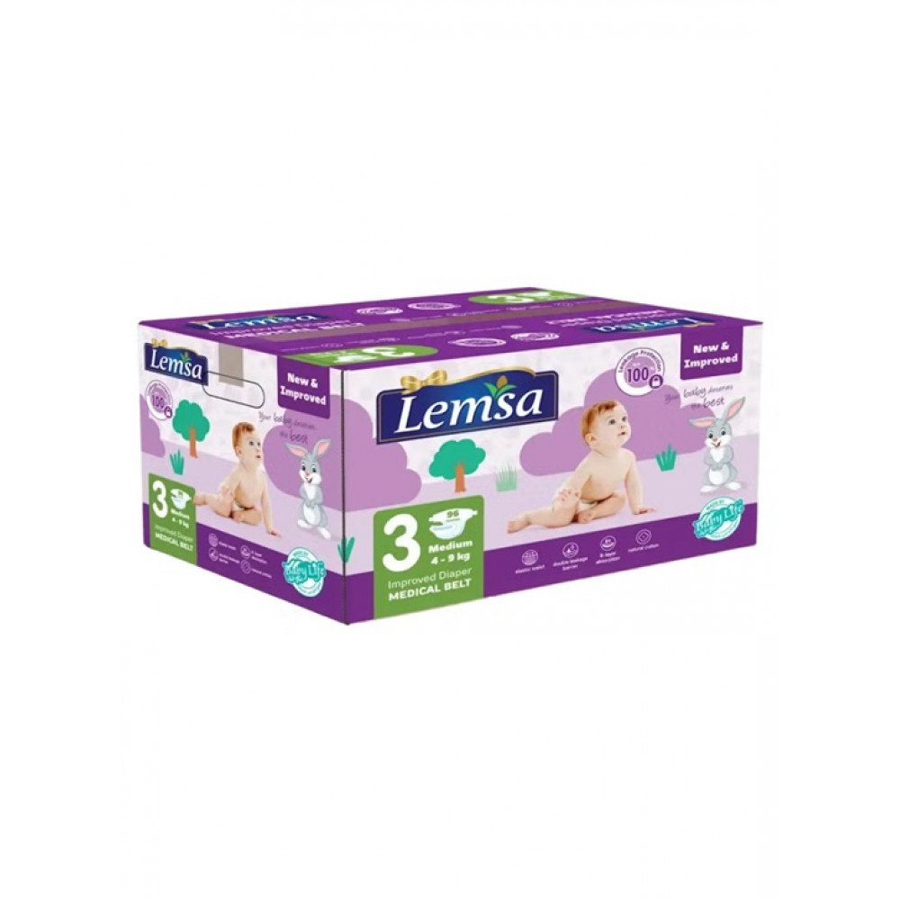 لمسة حفائض للاطفال مقاس 3 صندوق التوفير 96 قطعة لمسة حفائض للاطفال مقاس 3 صندوق التوفير 96 قطعة