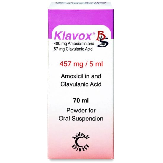 Klavox 457Mg Syrup 70Ml Klavox 457Mg Syrup 70Ml