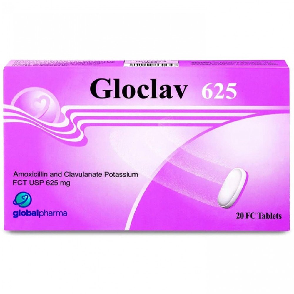 جلوكلاف 625 مجم 20 قرص جلوكلاف 625 مجم 20 قرص