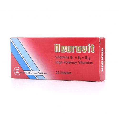 نيوروفيت فيتامينات عالية التركيز 20 قرص