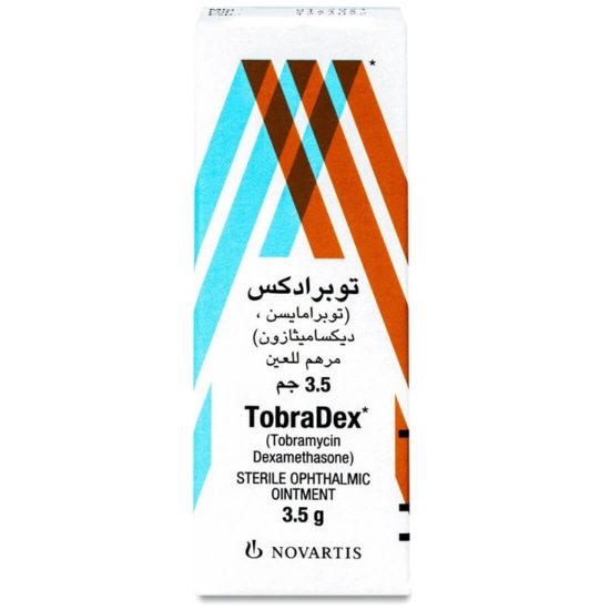 توبراديكس مرهم للعين 3.5 جم توبراديكس مرهم للعين 3.5 جم