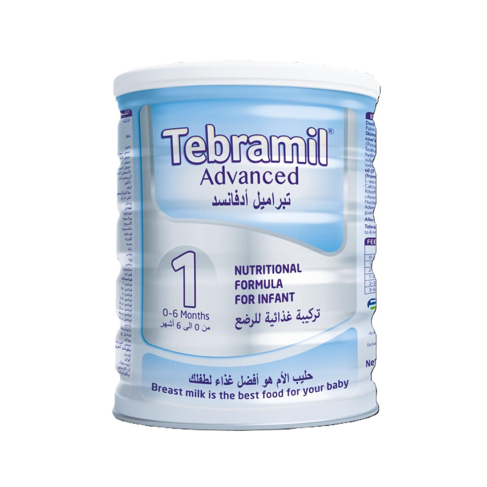 تبراميل ادفانسد حليب اطفال المرحلة الاولى ( 0-6 ) شهر 400 جم 