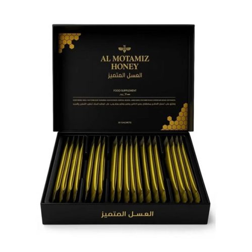 العسل المتميز مع الجنسنج والمكملات المغذية لدعم النشاط والطاقة 20 كيس 