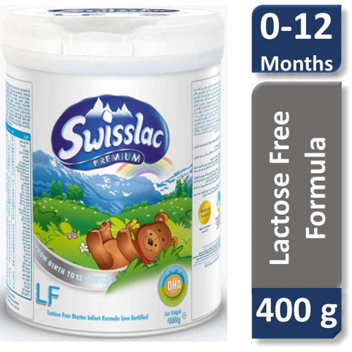 سويسلاك بريميوم إل إف الولادة إلى 12 شهر 400 جم سويسلاك بريميوم إل إف الولادة إلى 12 شهر 400 جم