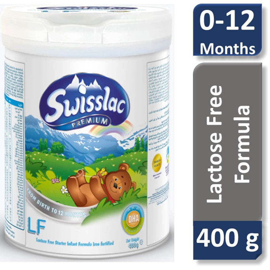 سويسلاك بريميوم إل إف الولادة إلى 12 شهر 400 جم سويسلاك بريميوم إل إف الولادة إلى 12 شهر 400 جم