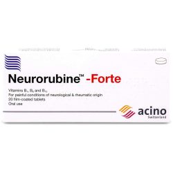 Neurorubine Forte Vitamin B Complex 20 Tablets