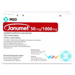 Janumet 50/1000mg Tablets 56