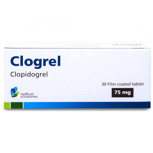 كلوقريل 75 مجم 30 قرص