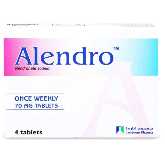 Alendro 70 mg Tablet 4pcs Alendro 70 mg Tablet 4pcs