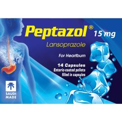 Peptazol 15 mg Capsule 14pcs