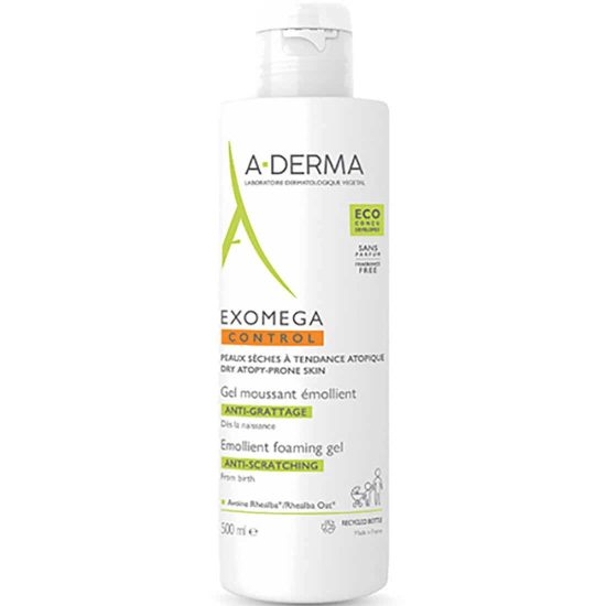 A-Derma Exomega Foaming Gel Body 500 Ml A-Derma Exomega Foaming Gel Body 500 Ml