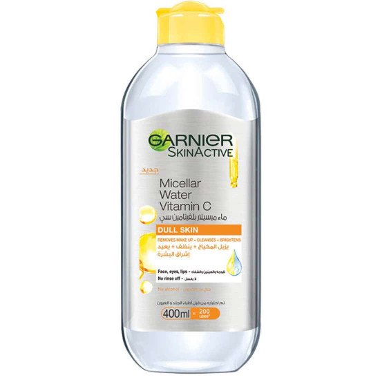 جارنييه ماء ميسيلار تفتيح بالفيتامين سي 400 مل