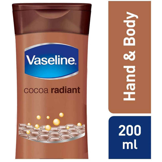 فازلين لوشن للجسم اشراقة الكاكاو 200 مل