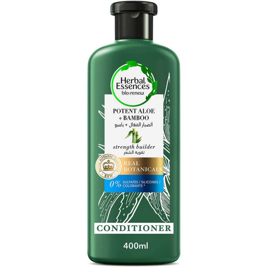 هيربال ايسنز بلسم تقوية الشعر بالصبار والبامبو 400 مل