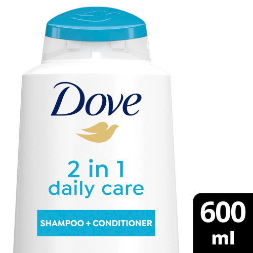 دوف شامبو لترطيب الشعر (2 في 1) 600 مل دوف شامبو لترطيب الشعر (2 في 1) 600 مل