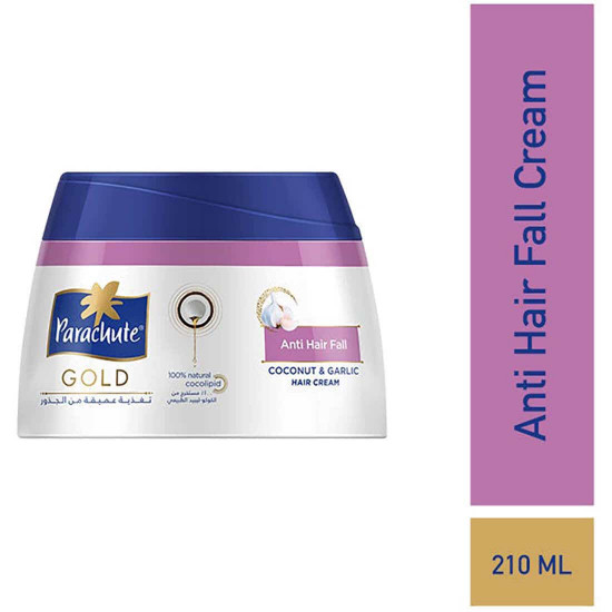 باراشوت كريم شعرجوز الهند والثوم 210 مل باراشوت كريم شعرجوز الهند والثوم 210 مل