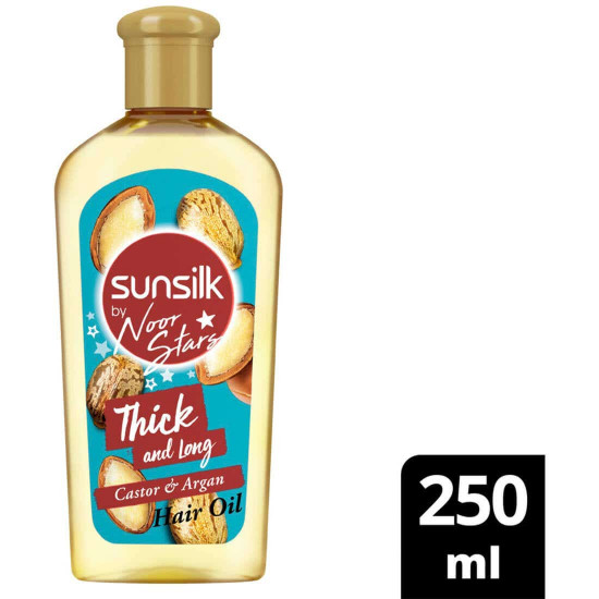 صنسيلك زيت نور ستارز كثيف و طويل 250مل