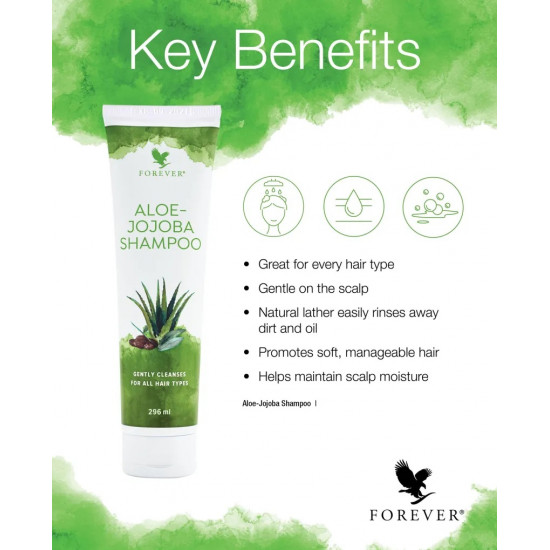 فوريفر ألو جوجوبا شامبو 296 مل 