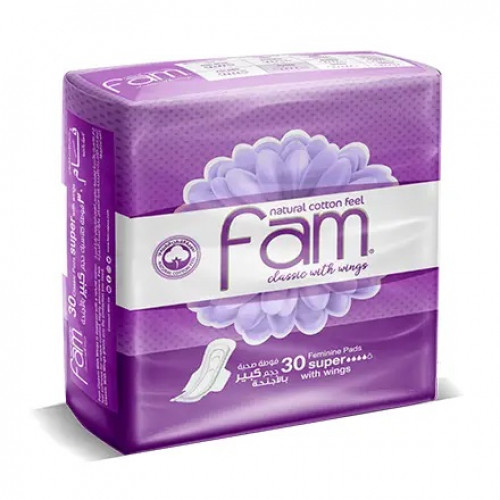 فام ماكسى اجنحة سوبرعرض 30 قطعة فام ماكسى اجنحة سوبرعرض 30 قطعة