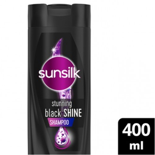 شامبو بلاك شاين من صانسيلك، سعة 400 مل