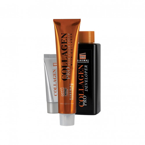 كولاجين صبغة شعر رقم 6.01 أشقر رمادي غامق 