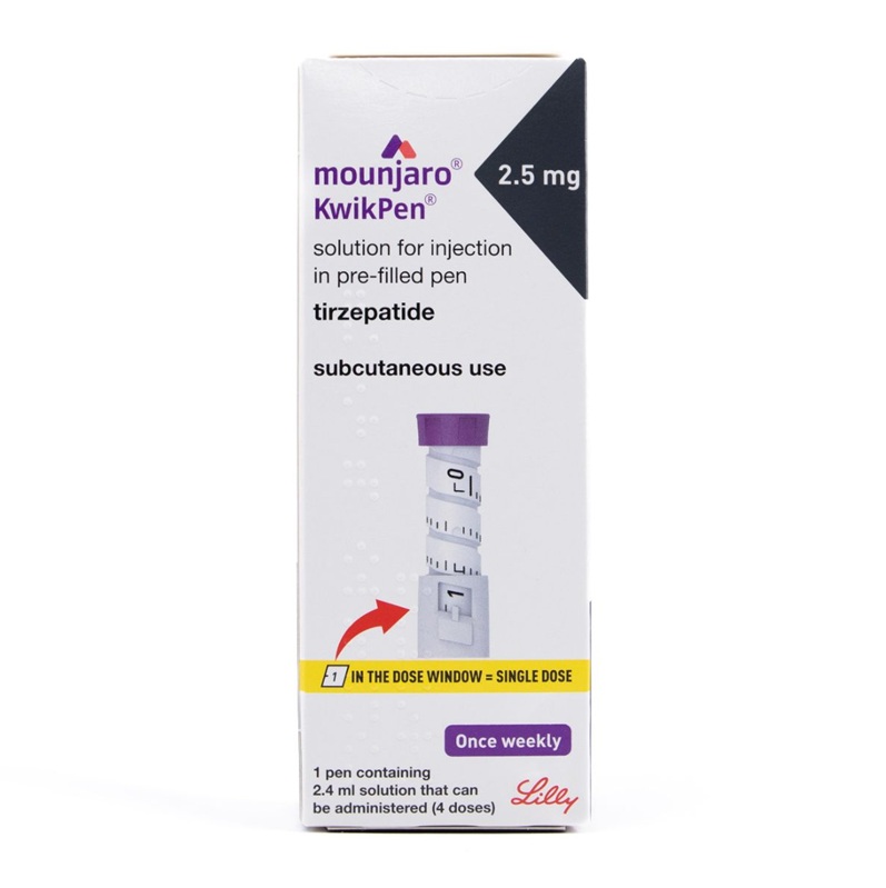 Mounjaro 2.5mg/0.6ml pen bx4