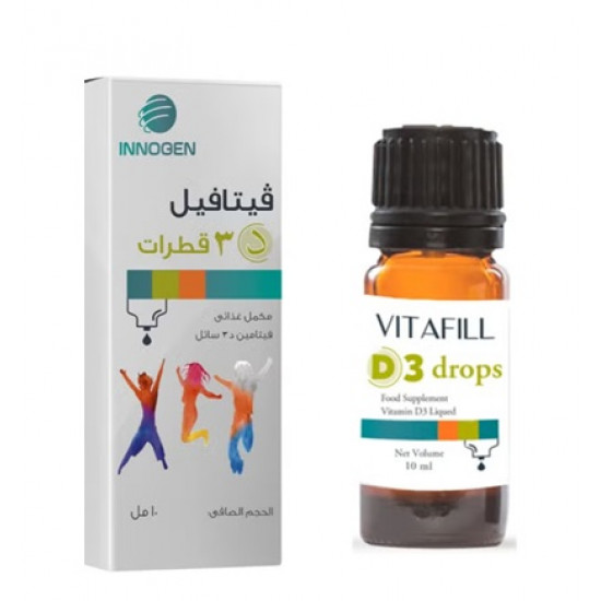 فيتافيل فيتامين د3 قطرات 10 مل 