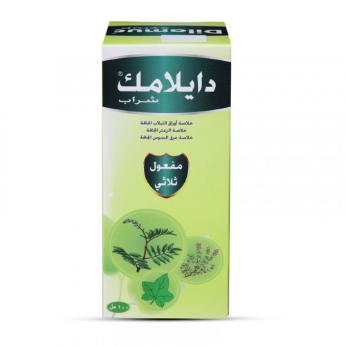 دايلامك شراب اللبلاب والزعتر  100 مل