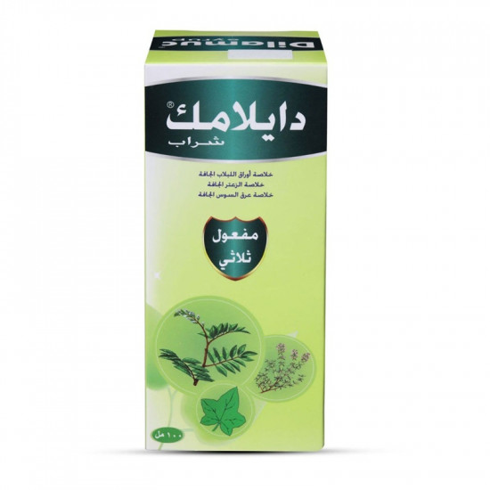 دايلامك شراب اللبلاب والزعتر  100 مل