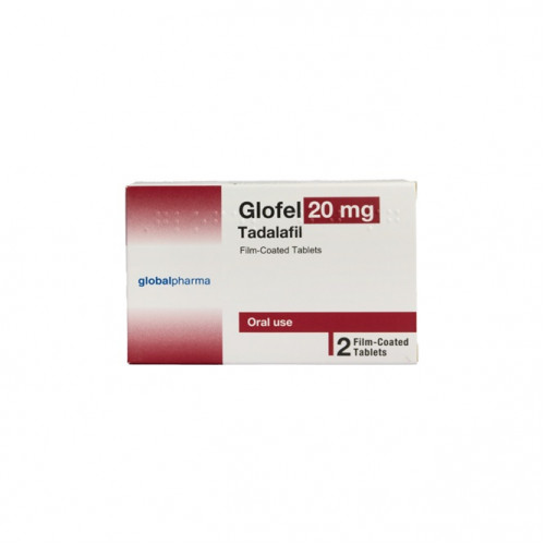 جلوفل (تادالافيل) 20 مجم 2 قرص