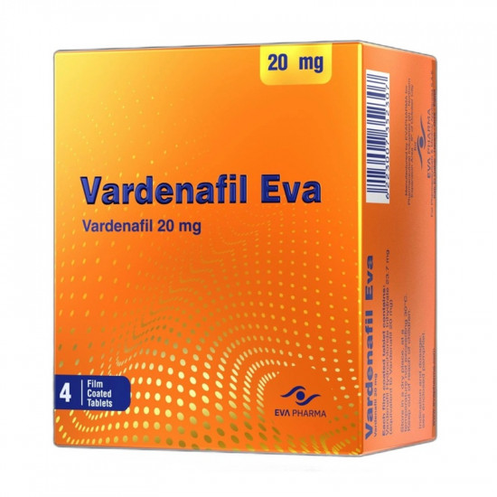 فاردينافيل ايفا 20 مجم  4 قرص