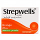 ستريب وليز حلوى استحلاب بطعم البرتقال + فيتامين سي مرطب للحلق والفم 24 حبة