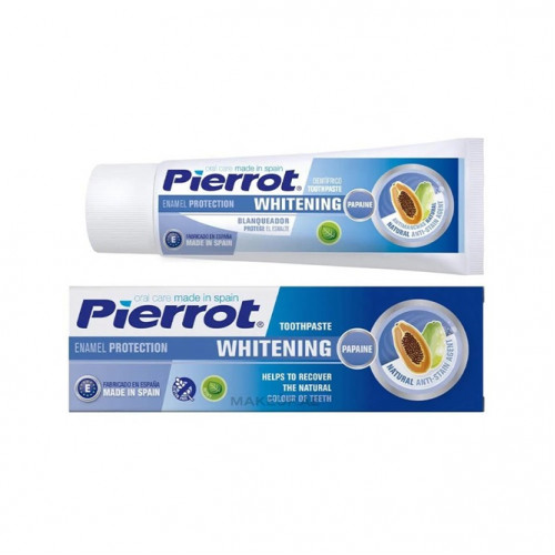 بييروت معجون اسنان مبيض بخلاصة البابايا ( مضاد للبقع ) 75 مل بييروت معجون اسنان مبيض بخلاصة البابايا ( مضاد للبقع ) 75 مل