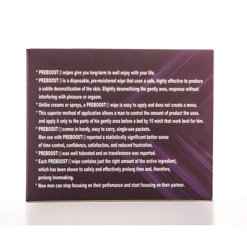 مناديل بريبوست كونترول: لعلاقة حميمة أطول وأكثر ثقة 6 مناديل